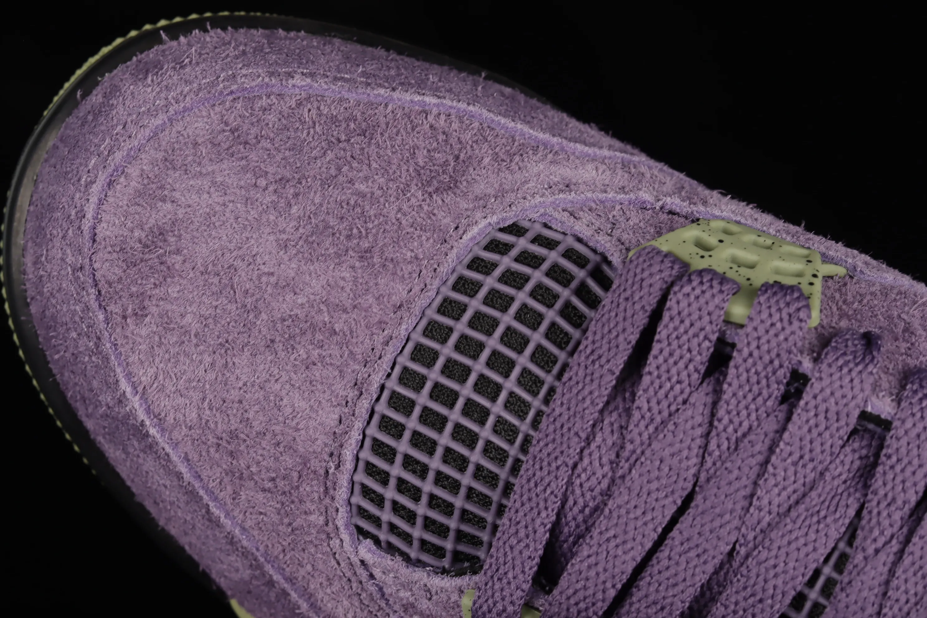 All categories Air Jordan Jordan series basketball shoes Air Jordan 4 foreign trade version Air Jordan 4 Retro "Canyon Purple" AJ4 Joe 4 purple suede basketball shoes AQ9129-500